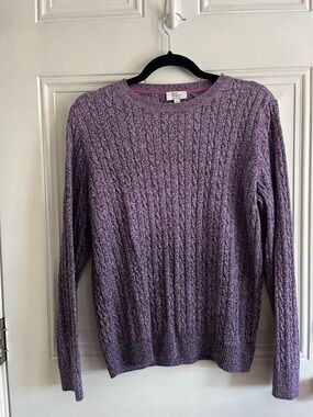 Kim Rogers Crewneck Sweater - Purple